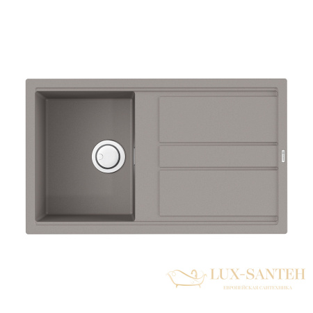 кухонная мойка omoikiri kitagawa 86-gr artceramic х leningrad grey, 4993807